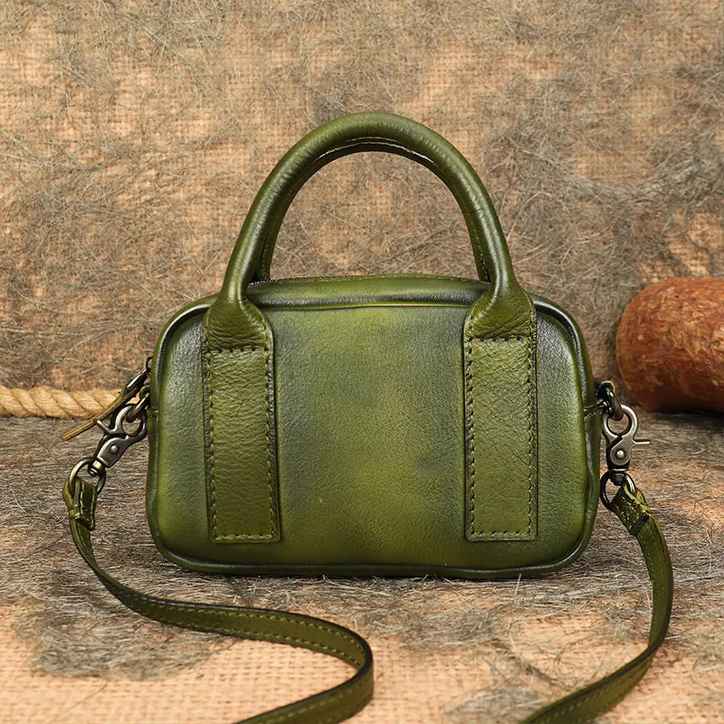 Small Over the Shoulder Purse Genuine Leather Crossbody Bags