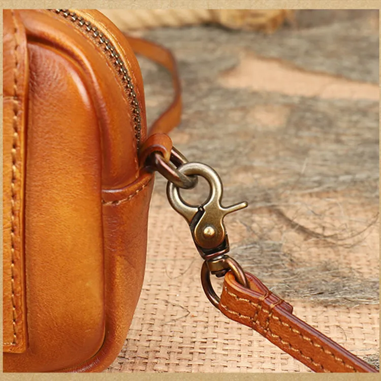 Small Over the Shoulder Purse Genuine Leather Crossbody Bags