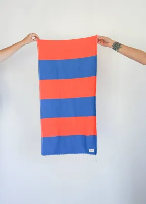 SUNSET WIDE STRIPE TURKISH HAND TOWEL
