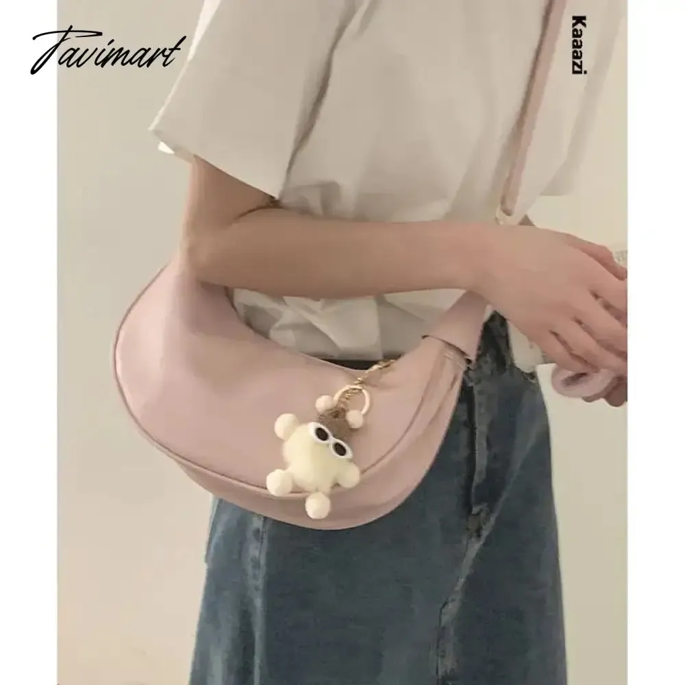 Tavimart Fashion Versatile INS Women's Casual Shoulder Bag Luxury Designer New Handbag High Quality Crossbody Bags Simple Classic