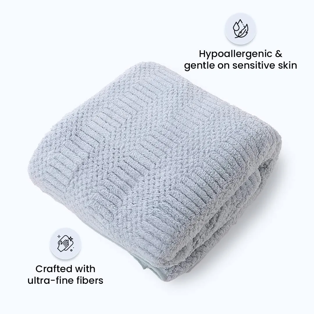 The Better Home Microfiber Bath Towel for Bath | Soft, Lightweight, Absorbent and Quick Drying Bath Towel for Men & Women | 140cm X 70cm (Pack of 4, Pink Beige) (Pack of 4, Blue Green)