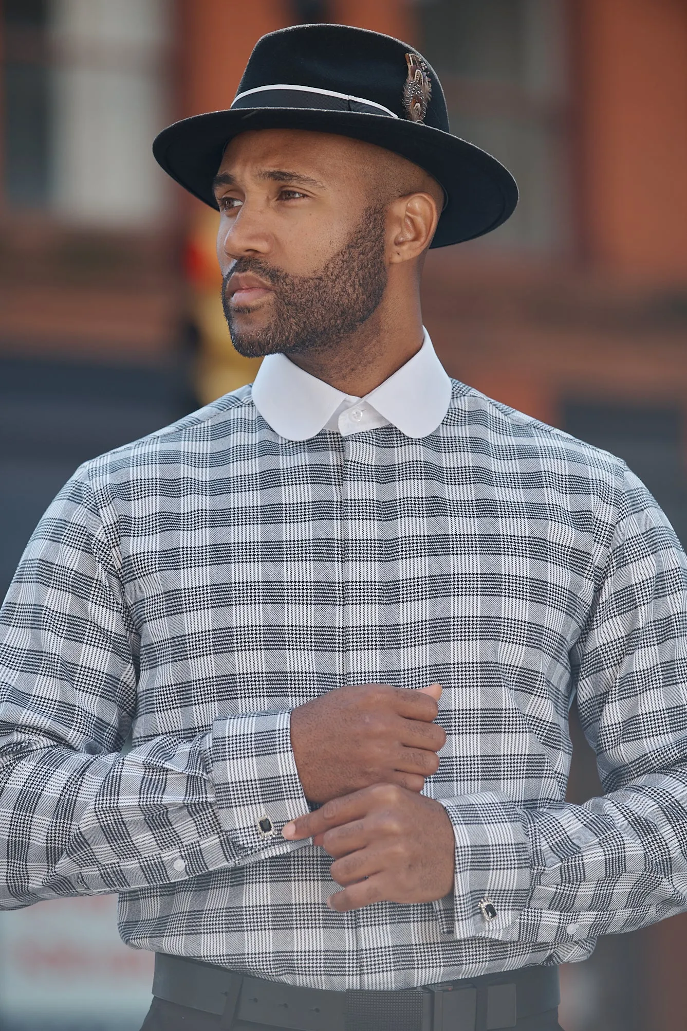 The Bogart Fedora | Felt Hat | Black