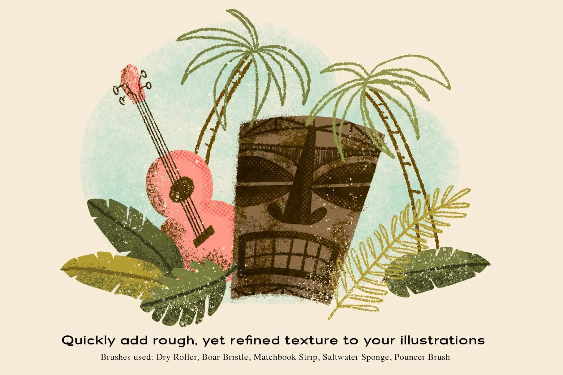 The Texture Brush Pack for Photoshop