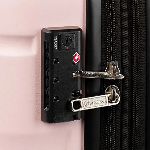 Travelpro Runway 2 Piece Luggage Set, Carry-on & Convertible, Powder Pink