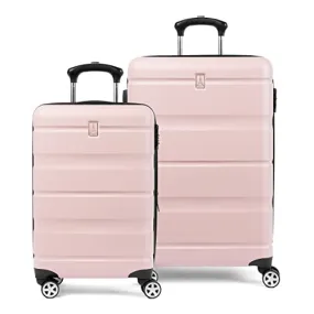 Travelpro Runway 2 Piece Luggage Set, Carry-on & Convertible, Powder Pink