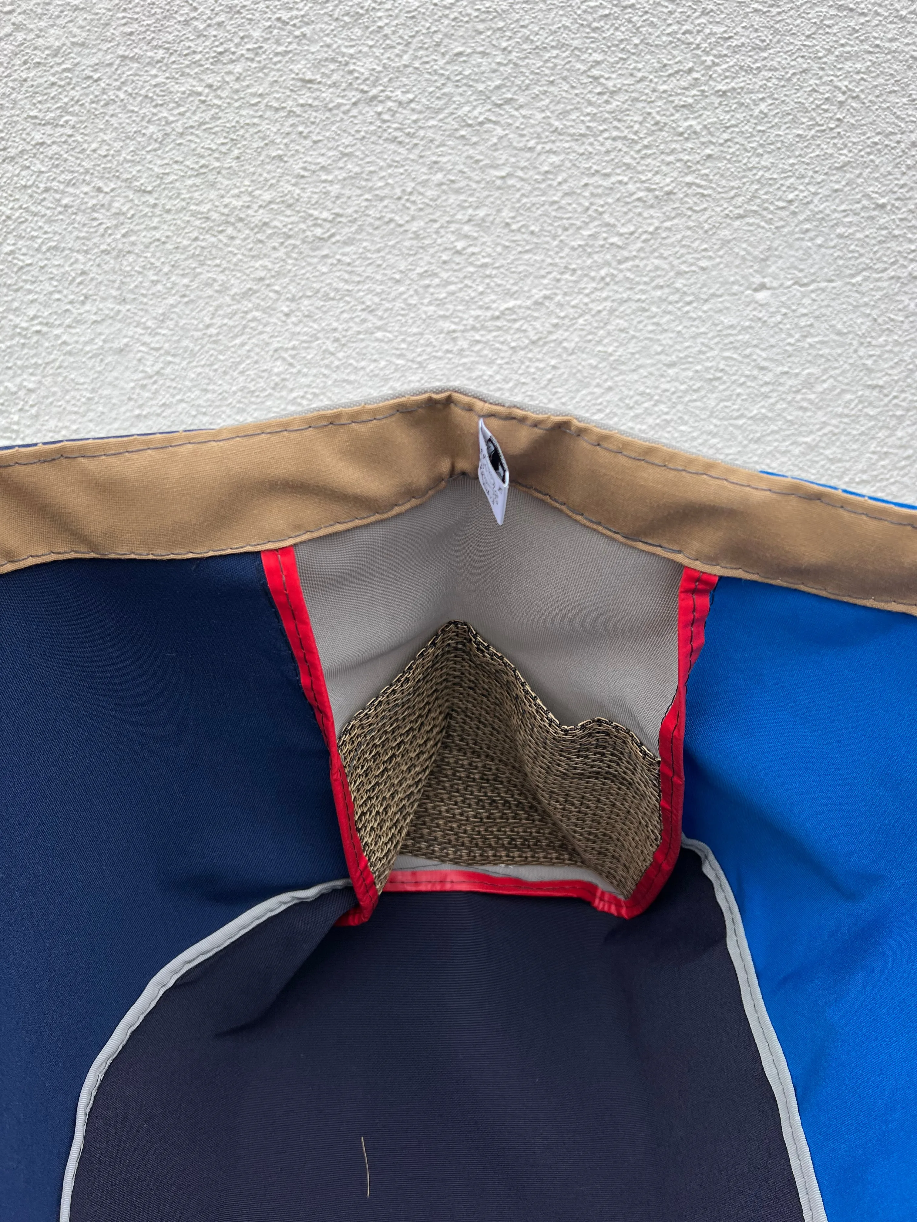 Upcycled Beach Bag short handle