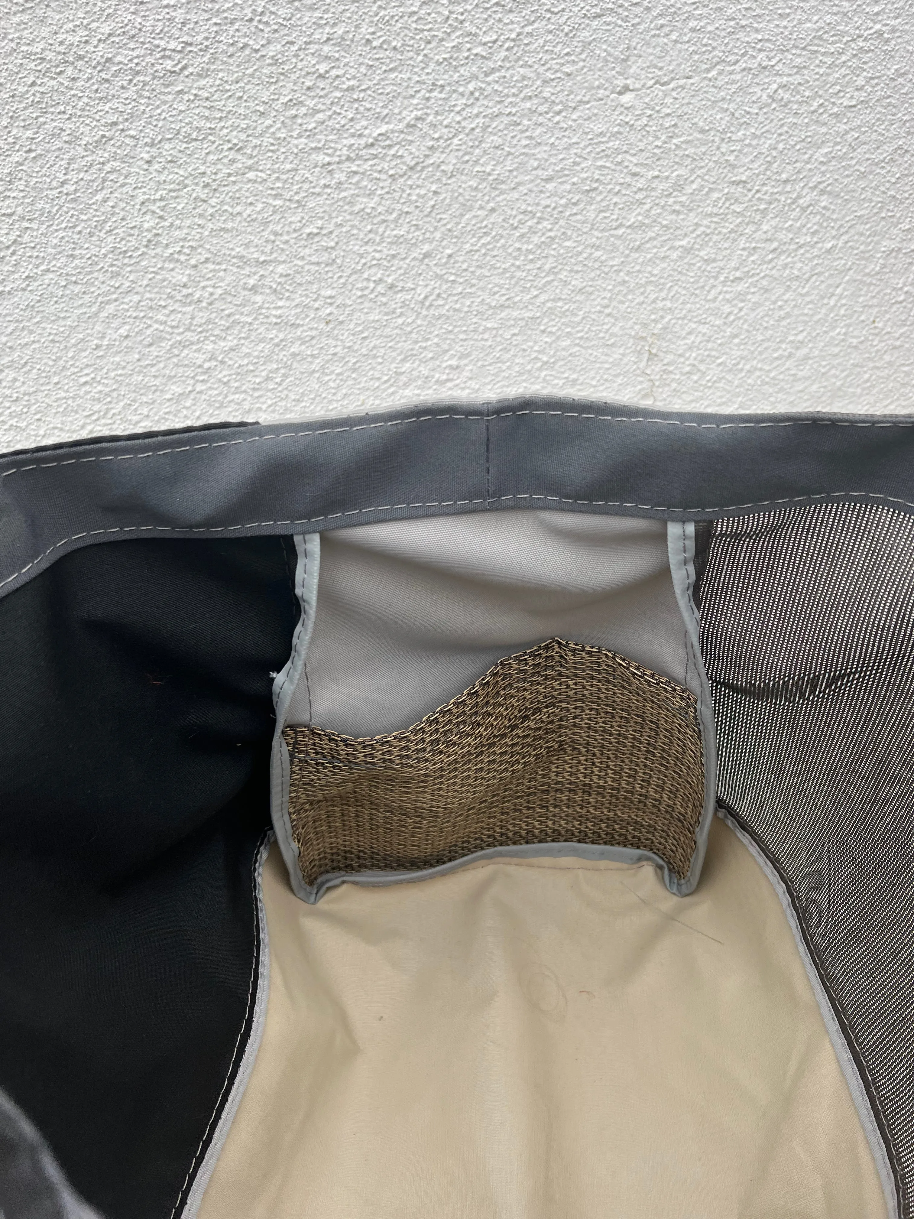 Upcycled Beach Bag short handle