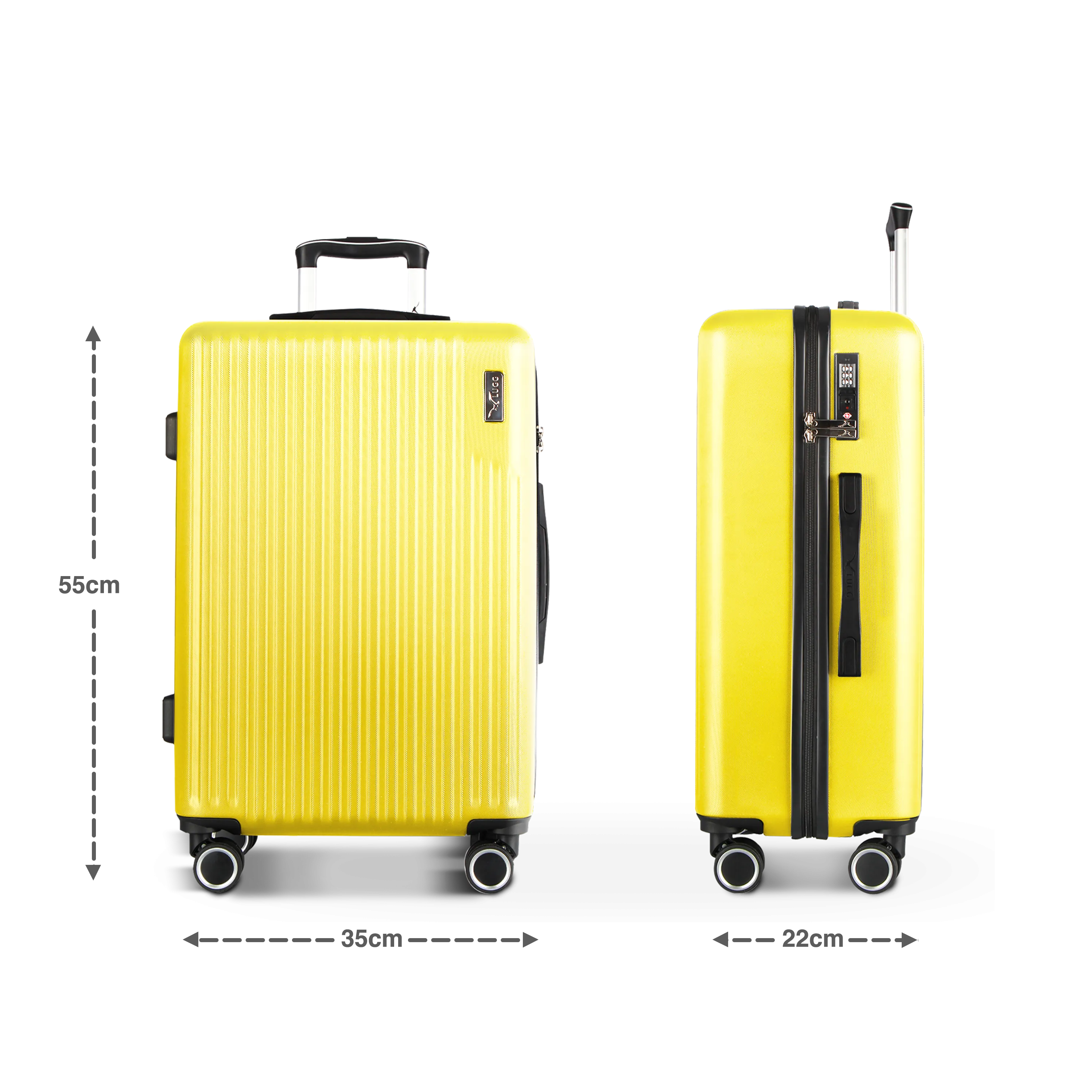 Vacay 20" Cabin Suitcase in Citrine