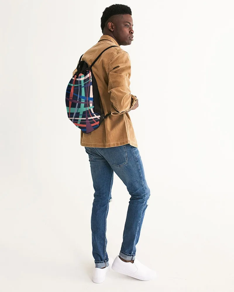 Weave Canvas Drawstring Bag