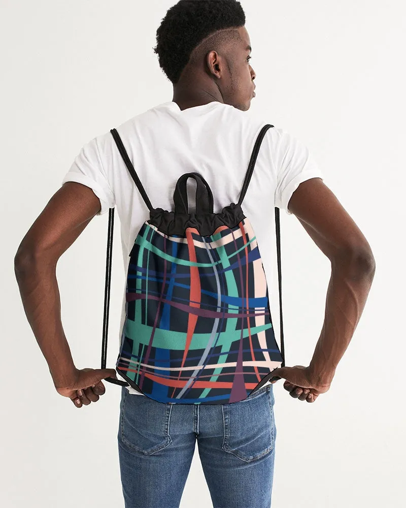 Weave Canvas Drawstring Bag